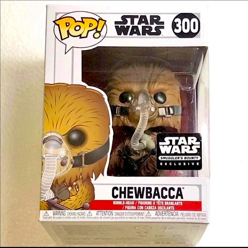 Smuggler’s Bounty Chewbacca 300 Star Wars Funko POP Bobble-Head Toy